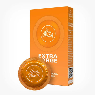 Prezervative profesionale Love Match Extra Large, 57 mm, 6 buc